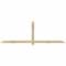 Ekena Millwork Eugene Rough Sawn Timber Gable Bracket, Douglas Fir, 108"W x 36"H x 4"D x 4"F, 8/12 Pitch GBW108X36X0404EUG00RDF - alternate 1